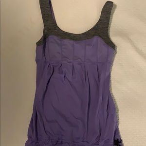 Lululemon tank top purple size 6